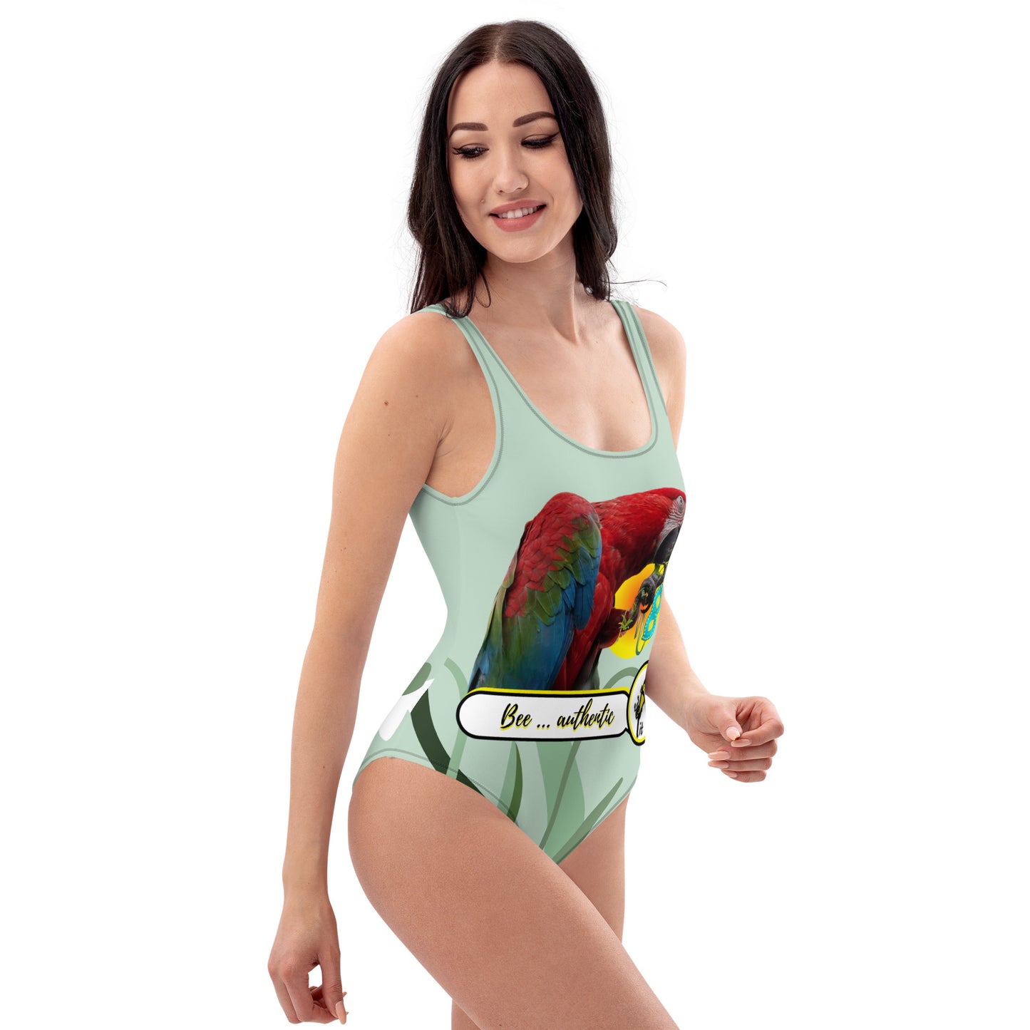 Swimsuit One Piece Beeauthentic with Pattern