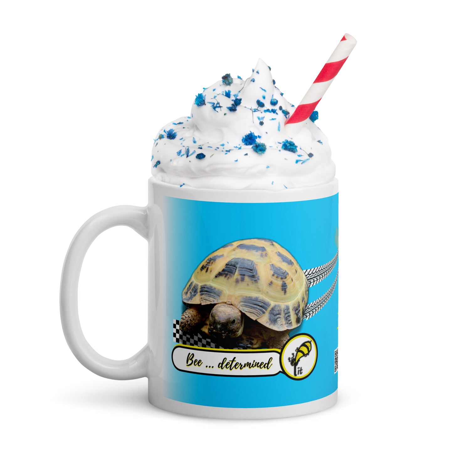 Mug Beedetermined White glossy