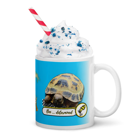 Mug Beedetermined White glossy